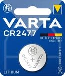 VARTA Batterien Knopfzelle CR2477, 1 St&uuml;ck, Lithium Coin, 3V, kindersichere
