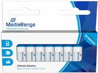 MediaRange Premium Alkaline Batterien, Micro AAA|LR03|1.5V, 10er Pack