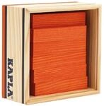 KAPLA &ndash; Set mit 40 Baukl&ouml;tzen Orange &ndash; Holzspielzeug, Baukasten, ab 2...