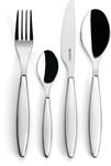 Guzzini - Feeling, 24-Teiliges Besteckset - Wei&szlig;, 15,8 x 7,5 x h25,5 cm - 23000011,
