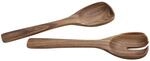 Villeroy & Boch - Artesano Salatbesteck 2-teilig Braun, Salatbesteck Holz, Salat,
