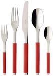 Villeroy und Boch - S+ Cranberry Tafelbesteck, 30 tlg., f&uuml;r bis zu 6 Personen,