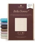 Formesse Spannbettlaken Bella Donna Jersey, Gr&ouml;&szlig;e 90x190-100x220, Farbe 0119 leinen