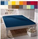 Spannbettlaken Bella Donna Jersey f&uuml;r Matratzen & Wasserbett 140-160 x 200-220 cm in
