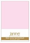 Janine Spannbetttuch 5007 Mako Jersey 90/190 bis 100/200 cm zartrosa Fb. 11