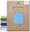 Formesse Bella Gracia Spannbetttuch Hellblau 120x190-130x220 | FORMESSE Farbe