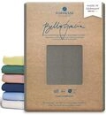 Formesse Bella Gracia Spannbetttuch Platin 120x190-130x220 | FORMESSE Farbe...