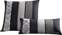 Joop! 4022 Ornament Stripe Mako-Satin-Kissenbezug 80x80 schwarz-9