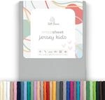 Soft Dream Spannbettlaken 80x180 cm Grau - 100% gek&auml;mmte Baumwolle Jersey - Premium