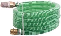 T.I.P. Saugschlauch Messing 7m Gr&uuml;n - Robuster Ansaugschlauch f&uuml;r Gartenpumpen &