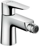 hansgrohe Talis E Einhebel-Bidetarmatur mit Zugstangen-Ablaufgarnitur, Chrom