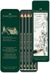 FABER-CASTELL 119305 - Bleistift Castell 9000 Jumbo, 5er Etui