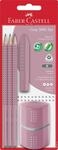 Faber-Castell - Schreibset Grip 2001 Rose Shadows, 5-teilig