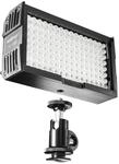 Walimex pro 128 Daylight LED Videoleuchte 8,5 W, On-Camera Studioleuchte mit