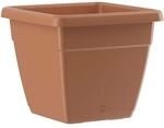Emsa 518551 Blumenk&uuml;bel My City Garden, zeitloser Blumentopf, 35 x 35 cm, frostfest,