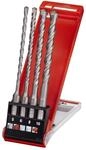 kwb HB 44 Hammerbohrer-Satz, SDS plus Aufnahme &ndash; Bohrer-Set, 4-teilig