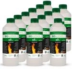 12 Liter Bioethanol ohne Geruch (12 x 1L Flasche) | Biobrennstoff f&uuml;r