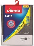 Vileda Express Rapid B&uuml;gelbrettbezug f&uuml;r Dampfb&uuml;gelstation, metallisierte und
