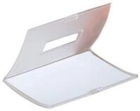Durable Namensschild Click Fold, mit Magnet, 40 x 75 mm, 70% recycl. PP, 10 St&uuml;ck,