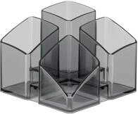 HAN Schreibtischk&ouml;cher SCALA - eleganter K&ouml;cher mit 4 F&auml;chern und Kartenst&auml;nder.