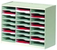 Paperflow Master Literature Organizer, 24 F&auml;cher, grau (802.02)