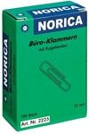 ALCO-ALBERT 2225 - Briefklammern NORICA mit Kugelenden, 32 mm, Schachtel &aacute; 100