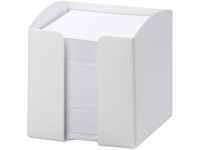 Durable Zettelkasten Kunststoff für Notizzettel 90 x 90 mm, weiß, 1701682010