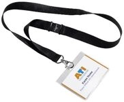 Durable Namensschild (60 x 90 mm, mit Textilband) 5 St&uuml;ck, 860001