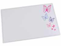 Läufer 43611 Durella Emotion Schreibtischunterlage Motiv Butterfly, 40x53 cm,