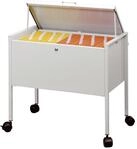 Durable Eco H&auml;ngemappenwagen 80 A4 Top, grau, 309810