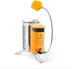 Biolite CampStove 2+ -Campingkocher mit Akku, USB-Ladeausgang, FLexLight 100