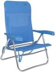 Silla playa aluminio, desmontable (Multifibra)