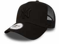 New Era New York Yankees MLB League Essential A-Frame Adjustable Trucker Cap -