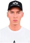 Alpha Industries Basic Trucker Cap Trucker Cap f&uuml;r Herren Black