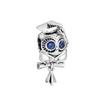 PANDORA Charm "Abschluss weise Eule" silber 798907C01