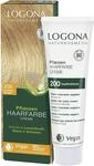 LOGONA Naturkosmetik Pflanzen-Haarfarbe Creme 200 Kupferblond, Blonde Natur-Haarfarbe