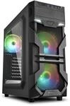 Sharkoon Vg7-W Rgb Midi Tower Nero (sharkoon Vg7-W Rgb - Tower - Atx)