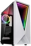 Kolink Void White unit&eacute; Centrale Midi Tower Noir, Blanc