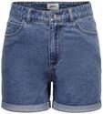 Onlvega Hw Mom DNM Shorts Noos