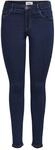 ONLY Damen Onlrain Life Reg Skinny DNM Noos Freizeithose, Dark Blue Denim, M / 34L EU