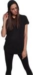 Urban Classics Damen Ladies Sleeveless Terry Hoody, Schwarz, XL, TB931-00007-0054