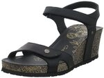 Panama Jack Julia Basics, Damen Riemchensandalen, Schwarz (Negro B1), 40 EU (7 UK)