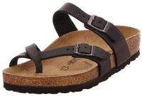 Birkenstock Damen Mayari Black, Oiled LeatherSandal
