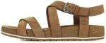 Timberland Malibu Waves, Damen Kn&ouml;chelriemchen Sandalen, Braun (Saddle QRF), 38 EU