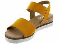 Gabor Shoes Damen Comfort Sport Riemchensandalen, Gelb (Mango (Kork/Creme) 22),...