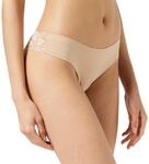 Triumph Damen Lovely Micro Brazilian String Briefs, SMOOTH SKIN, M