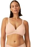 Naturana&reg; BH Damen ohne B&uuml;gel [Cup A-D] I 100% Gepolsterte Tr&auml;ger I BH ohne B&uuml;gel