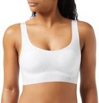 Sloggi Damen BH ZERO Feel Top EX, ohne B&uuml;gel, Gepolstert, Pull-On, S, Wei&szlig;