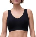 Chantelle Damen Softstretch V-Ausschnitt Bralette, Schwarz, XL/2XL