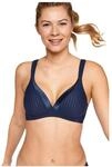 Naturana Streifen Soft-BH mit Schale - 5247 80 Navy A